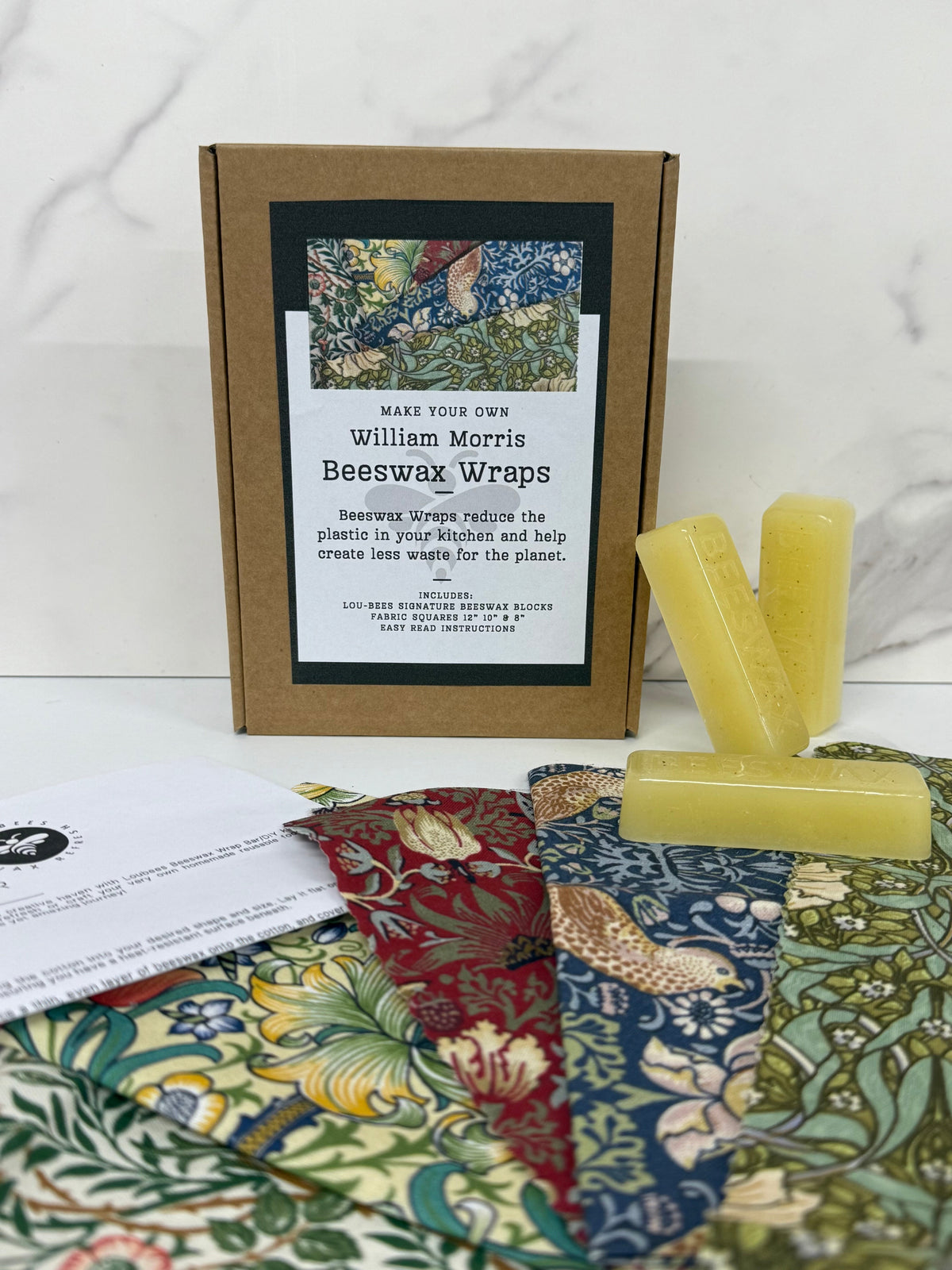 Lou-bees Make Your Own Beeswax Wraps Kit