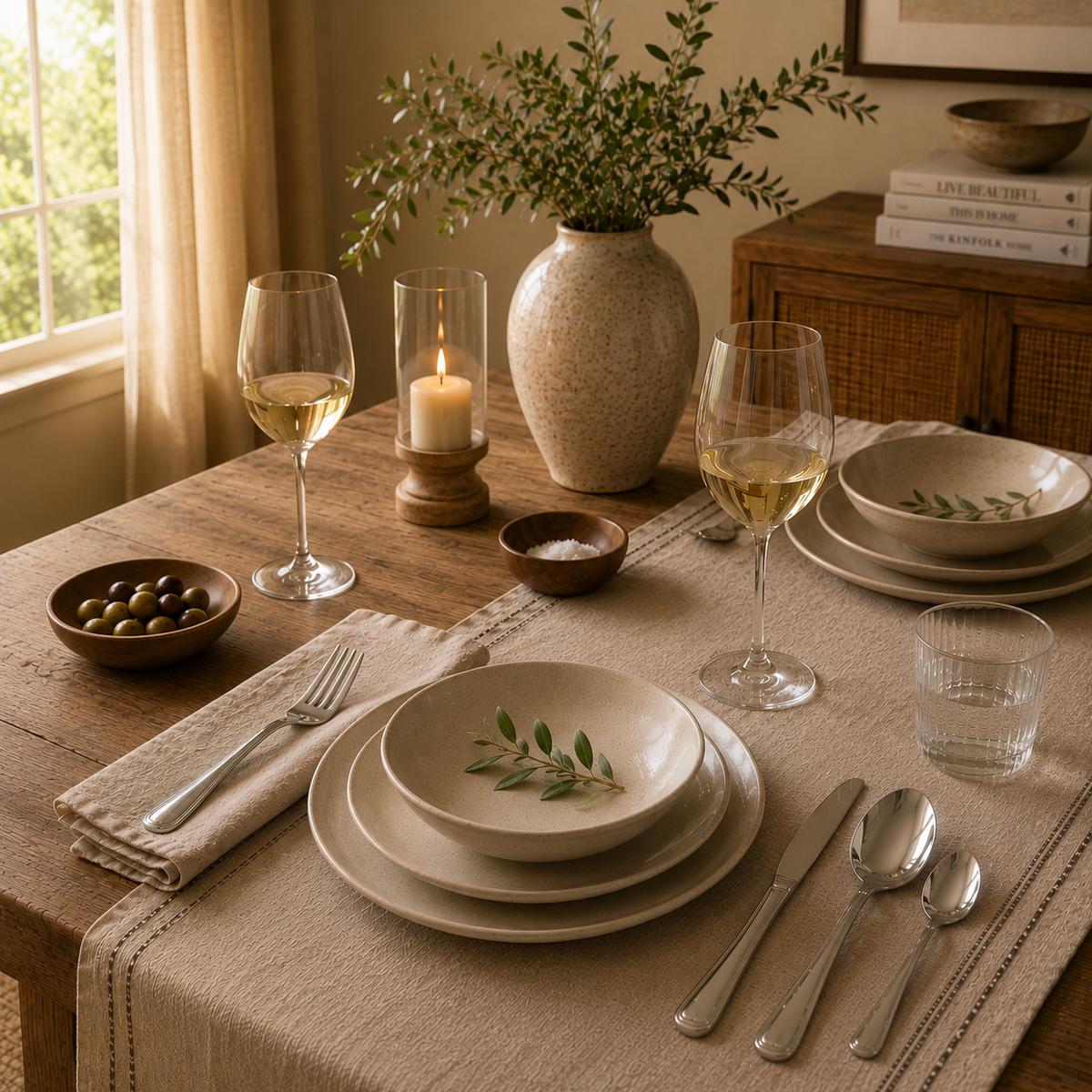 Orsina Sweetheart 16-Piece Stainless Steel Cutlery Set