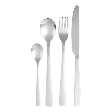 Orsina Jewel 24-Piece Silver Finish Cutlery Set