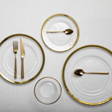 Orsina Avie Glow 16-Piece Gold Cutlery Set