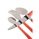 Orsina Zuma 24-Piece Multi-Coloured Cutlery Set