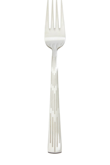Orsina Avie 24-Piece Etched Deco Cutlery Set