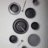 Orsina Modern Retro 16-Piece Matte Silver Cutlery Set