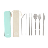 Orsina Mimo 6-Piece Silver Travel Cutlery Set