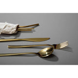 Orsina Mimo 6-Piece Gold Travel Cutlery Set