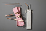 Orsina Mimo 6-Piece Rose Gold Travel Cutlery Set