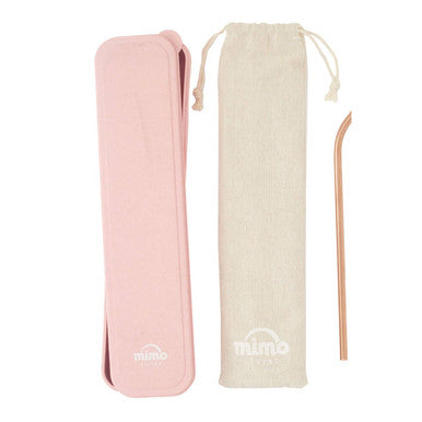 Orsina Mimo 6-Piece Rose Gold Travel Cutlery Set