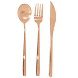 Orsina Mimo 6-Piece Rose Gold Travel Cutlery Set