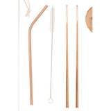 Orsina Mimo 6-Piece Rose Gold Travel Cutlery Set