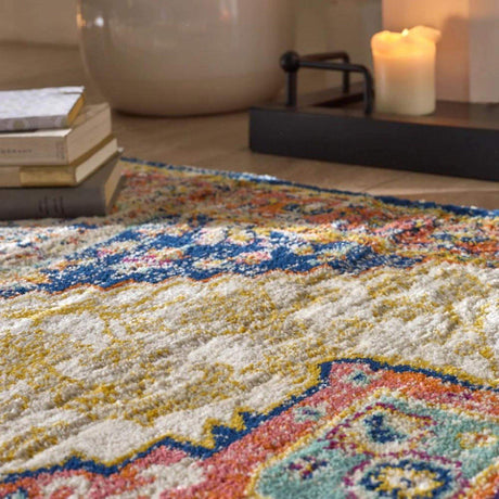 Granada Multicolour Vintage Rug Amber by The Rugs