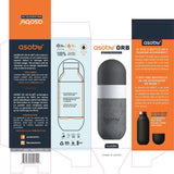 Asobu Orb Bottle, 400ml, Concrete