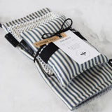Lou-bees French Inspired Navy Stripe Kitchen Trio