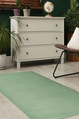 Maestro Solid Green Rug by The Rugs