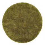 Chicago Olive Green Shaggy Rug