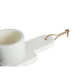 Orsina Bulgari Marble Condiment Bowls & Board Set