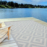 Ecology Outdoor Rug Grey 100G | The Rugs