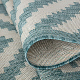 The Rugs Ecology Outdoor Rug Aqua | 100AQ