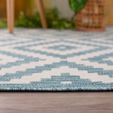 The Rugs Ecology Outdoor Rug Aqua | 100AQ