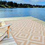 The Rugs Ecology Outdoor Rug Beige 100B