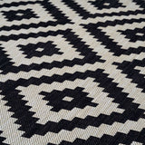 The Rugs Ecology Outdoor Rug Black | 100bl