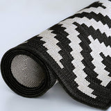 The Rugs Ecology Outdoor Rug Black | 100bl