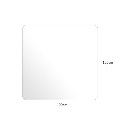 Nicoman Chair Mat for Hard Floors - 100x100cm