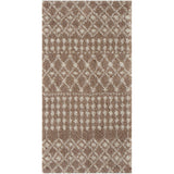 Moroccan Beige Shaggy Rug 1020 by The Rugs