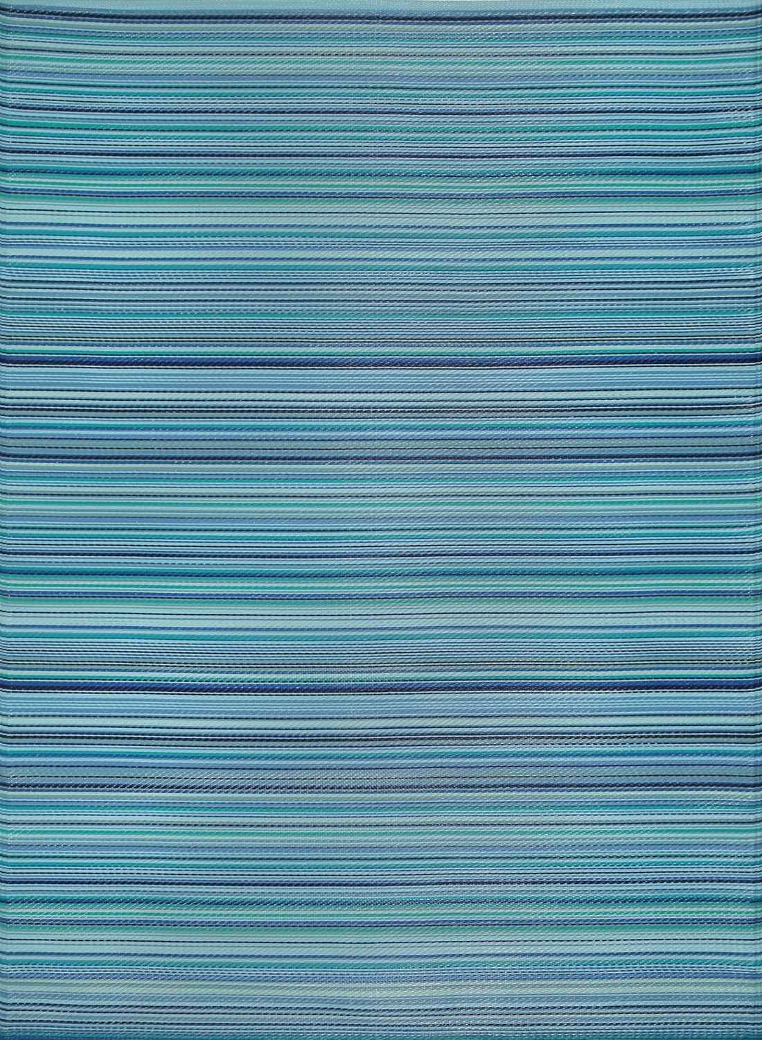 Rainbow Outdoor Rug Blue 1020 | Vibrant Waterproof Patio Rug
