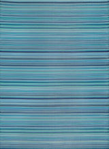 Rainbow Outdoor Rug Blue 1020 | Vibrant Waterproof Patio Rug