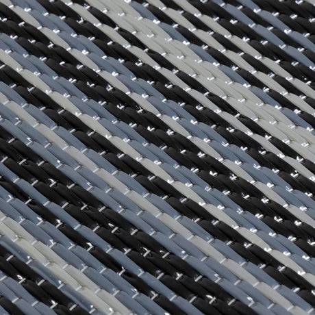 The Rugs Rainbow Outdoor Rug Dark Grey | 1020