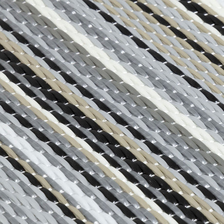 Rainbow Outdoor Rug Grey by The Rugs
