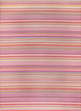 Rainbow Outdoor Rug Pink 1020 | Waterproof Patio & Garden Rug