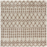 Moroccan Ivory Beige Shaggy Rug | 100% polypropylene