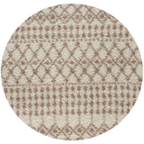 Moroccan Ivory Beige Shaggy Rug | 100% polypropylene