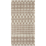 Moroccan Ivory Beige Shaggy Rug | 100% polypropylene