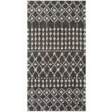 The Rugs Moroccan Dark Grey Shaggy Rug | 1040