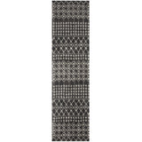 The Rugs Moroccan Dark Grey Shaggy Rug | 1040