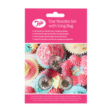 Tala 3 Star Nozzles Set With Icing Bag