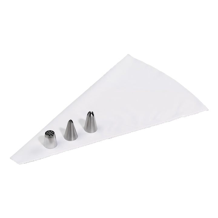 Tala Decorating Set – Star Leaf And Grass Nozzles With Icing Bag