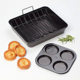 Tala Perf. Non Stick Eclipse XL Roaster with Rack and Yorkshire Tin
