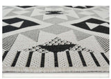 The Rugs County Geo Chequer Indoor/Outdoor Rug | 11182A