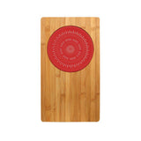 Orsina Aleki Bamboo Chopping Board with Silicone Colander