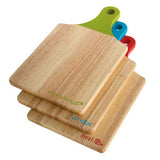 Orsina Dahra Wooden Paddle Chopping Boards - Set of 3