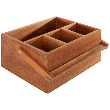 Orsina Socorro Acacia Cutlery Caddy