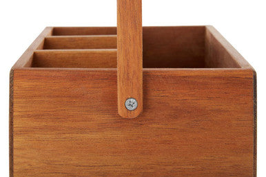 Orsina Socorro Acacia Cutlery Caddy