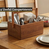 Orsina Socorro Acacia Cutlery Caddy