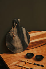 Orsina Kora Acacia Oval Serving Chopping Board