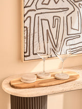 Orsina Kora Acacia Oval Serving Chopping Board
