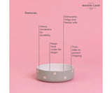 Mason Cash Polka Dot Pet Bowl, Sage, 300cm