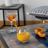 Rinkit Round Glass Coasters – Pack of Six